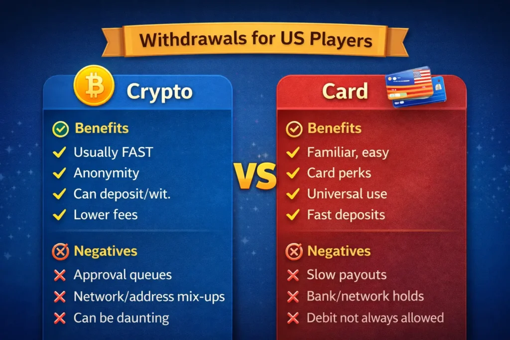bitcoin vs card withdrawal infographic