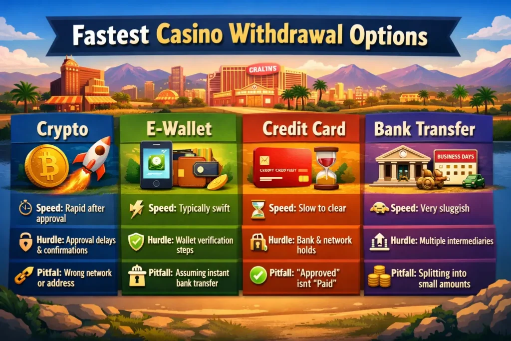 casino withdrawal infographic explanation